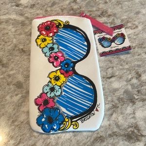 🌺 NWT Brighton Bright Eyes Sunglass Case